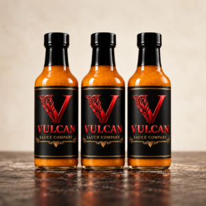 Vulcan Fermented Habanero Hot Sauce — 5 fl oz 3-Pack